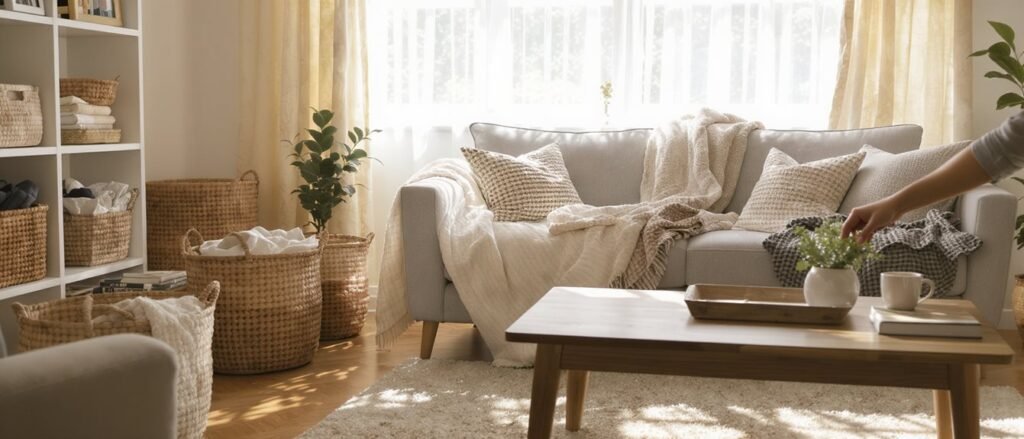 declutter for a tidy home