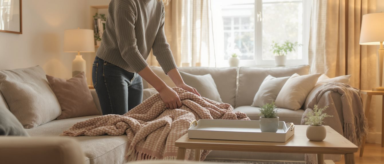 evening clutter prevention routine